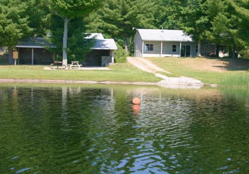 Pickerel Lakeside Campground & Cottages - Cottages View